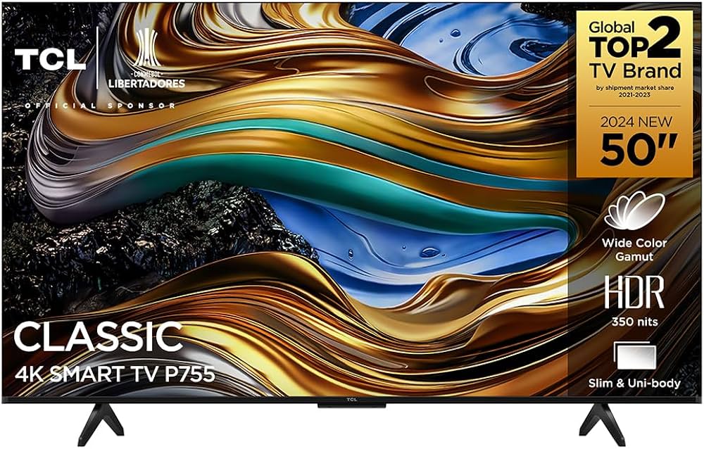TCL LED SMART TV 50” P755 4K UHD GOOGLE TV